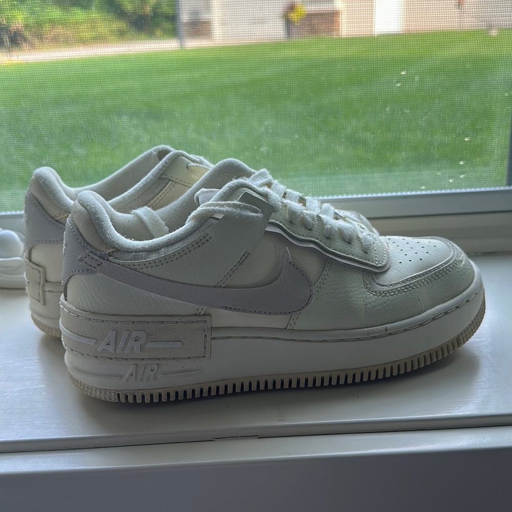 nike air force one shadow, coconut milk color